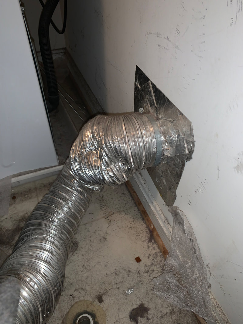 Dryer vent replacement